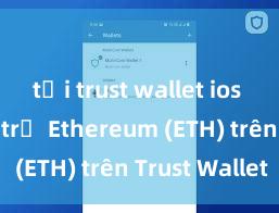 tải trust wallet ios Cách lưu trữ Ethereum (ETH) trên Trust Wallet